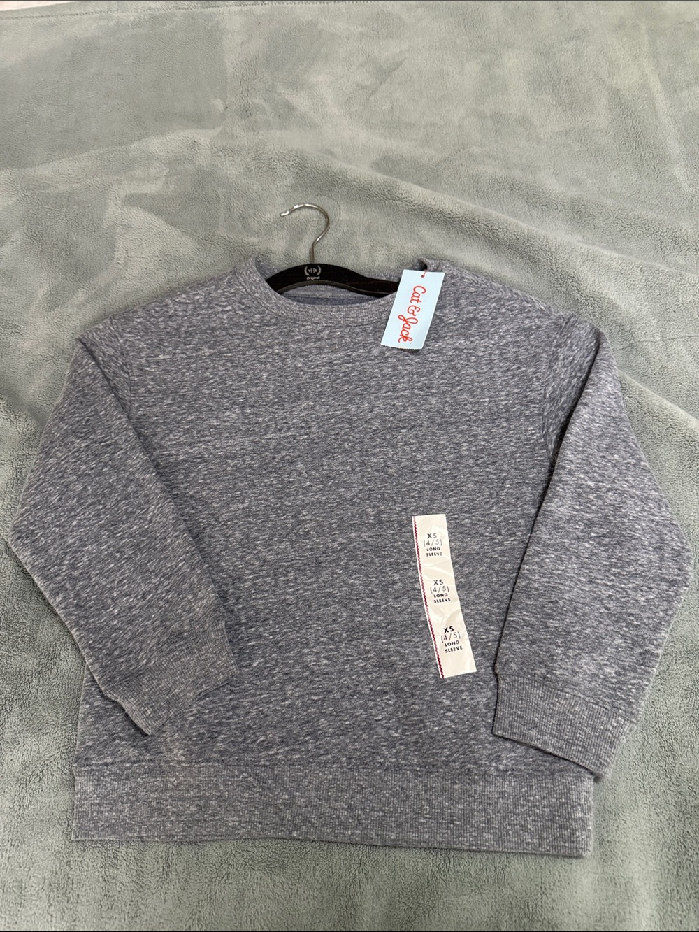 Cat & Jack Heather Gray Crewneck Sweatshirt